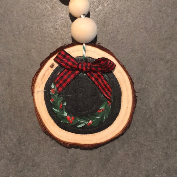 Set of 4 Rustic Ornaments - Picture 3 of 5